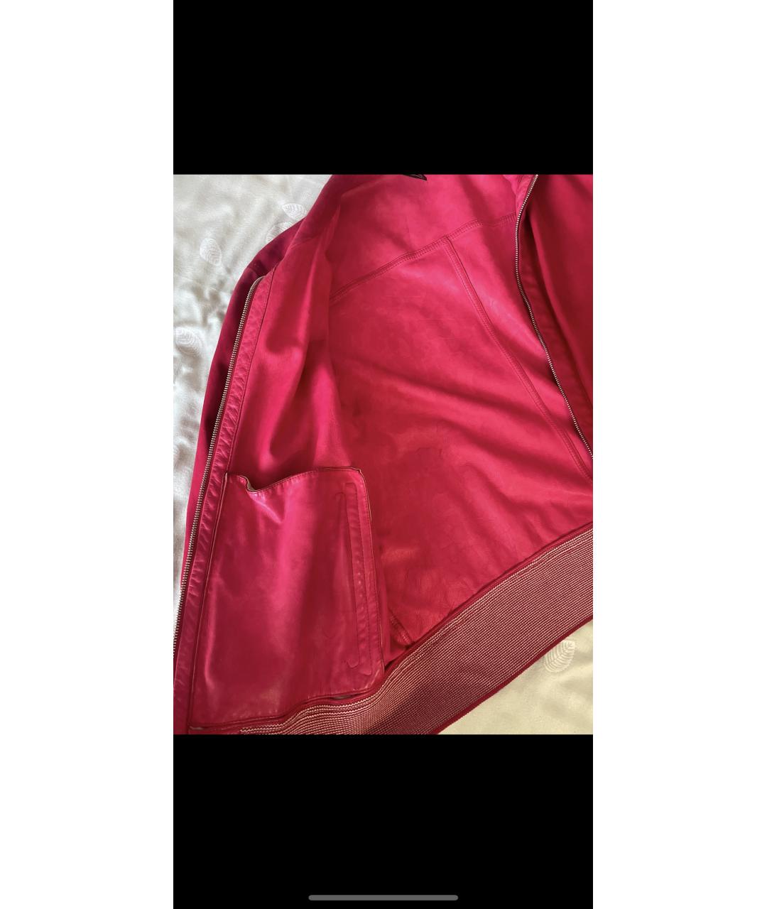 TOM FORD Красная замшевая куртка, фото 4