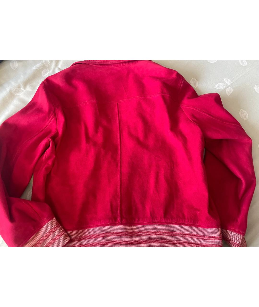 TOM FORD Красная замшевая куртка, фото 2