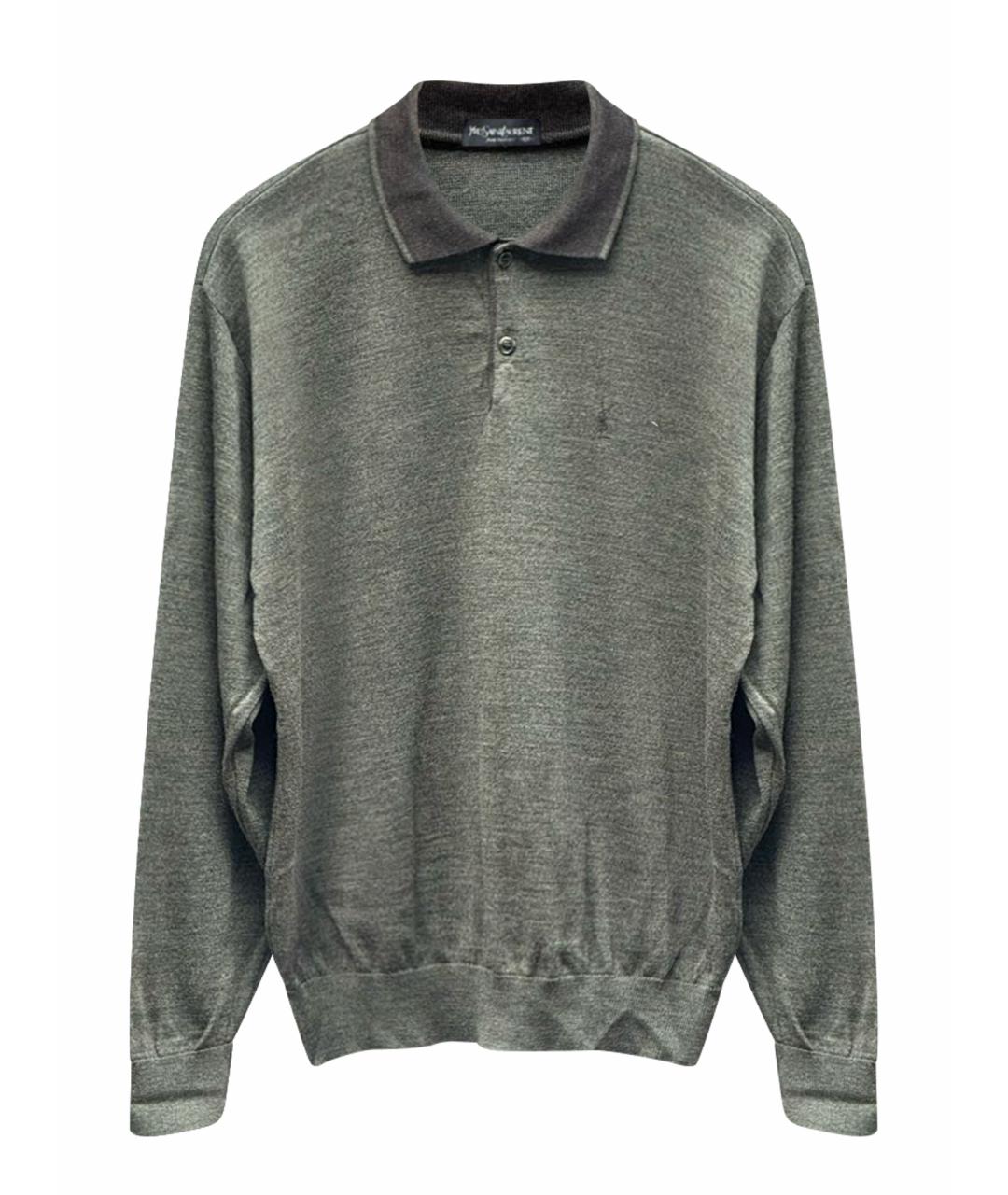 SAINT LAURENT Поло с длинным рукавом, фото 1