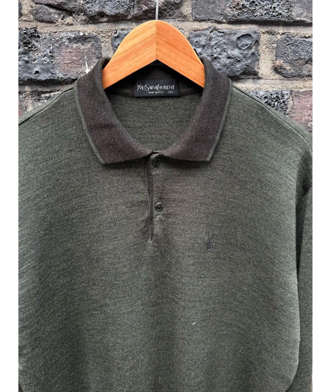 SAINT LAURENT Поло с длинным рукавом, фото 3
