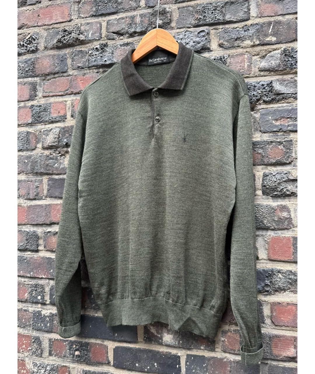 SAINT LAURENT Поло с длинным рукавом, фото 2