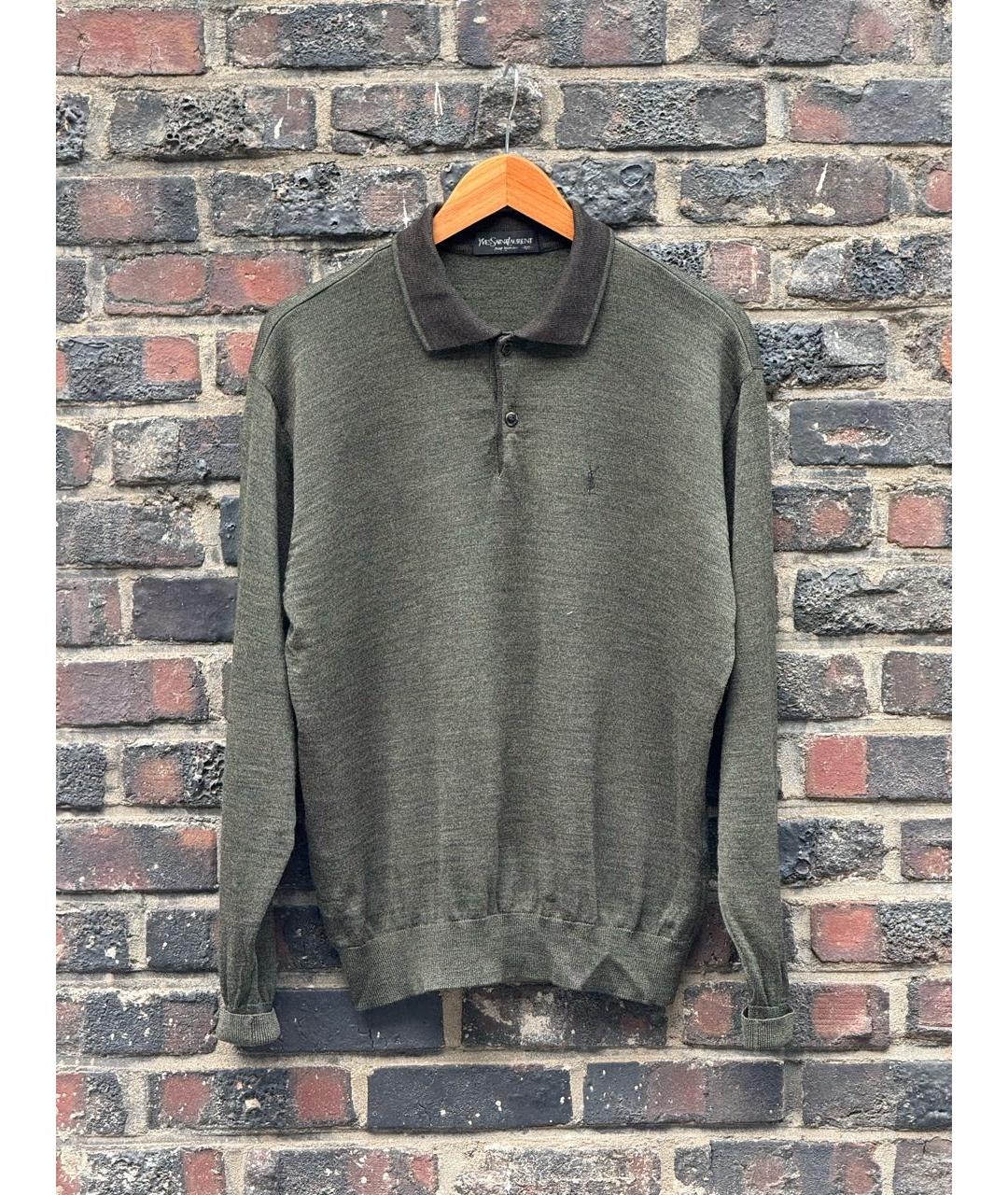 SAINT LAURENT Поло с длинным рукавом, фото 8