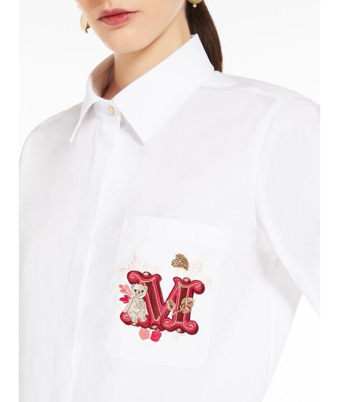 MAX MARA Белая рубашка, фото 4