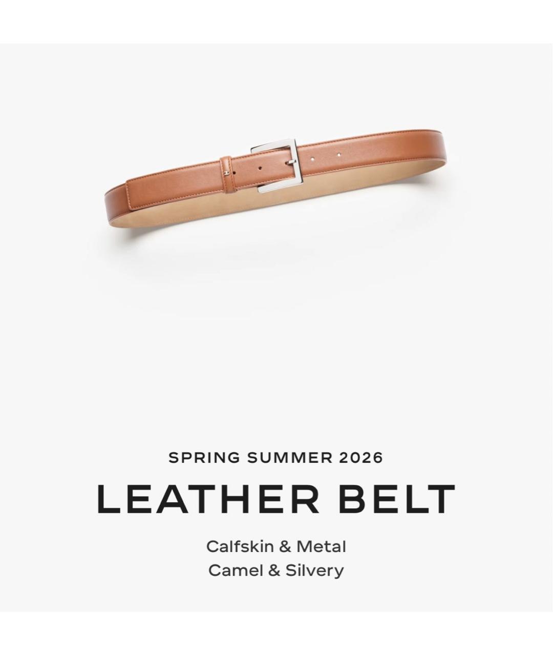 CHANEL Коричневый кожаный ремень, фото 4