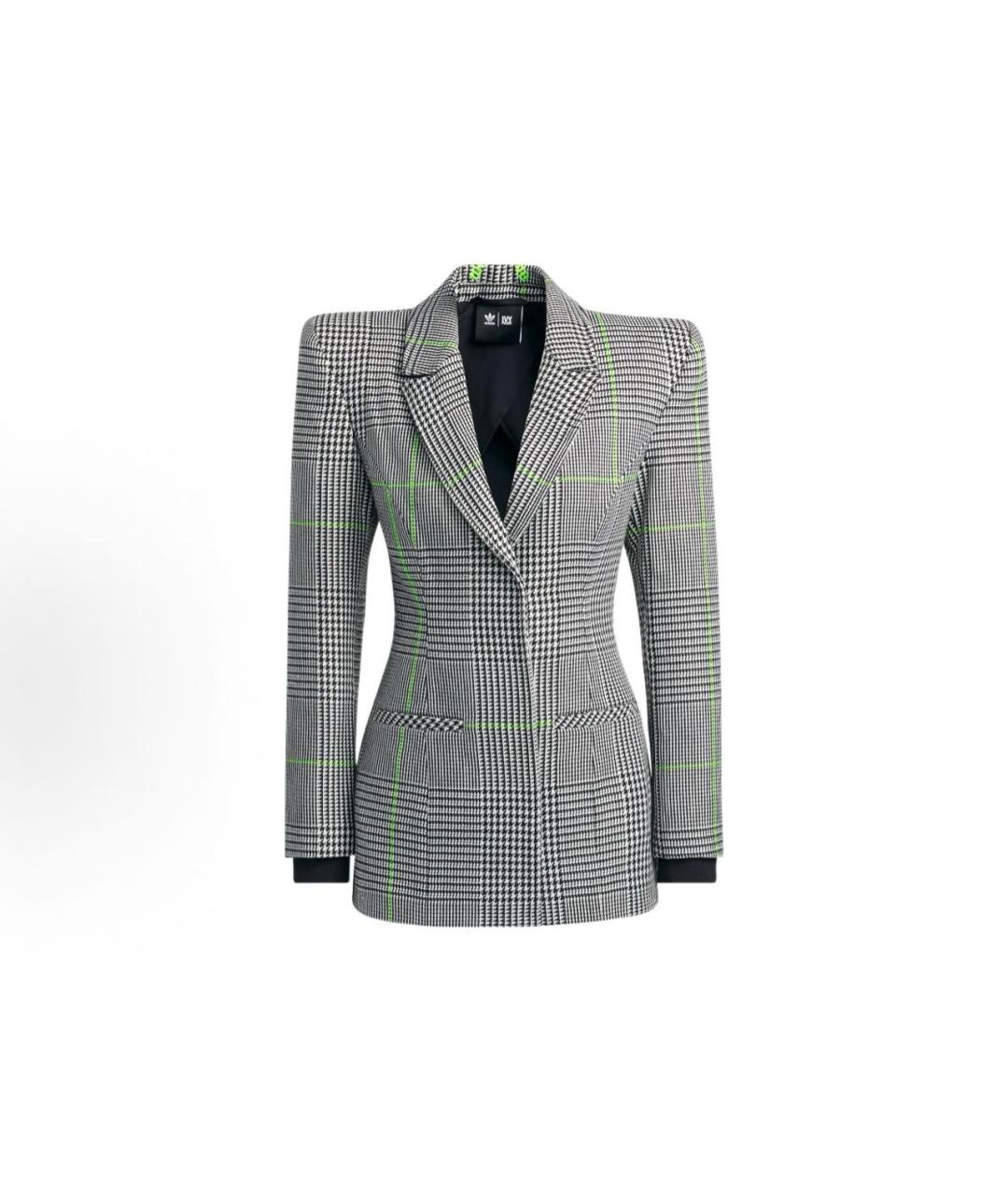 ADIDAS Серый хлопковый жакет/пиджак, фото 7