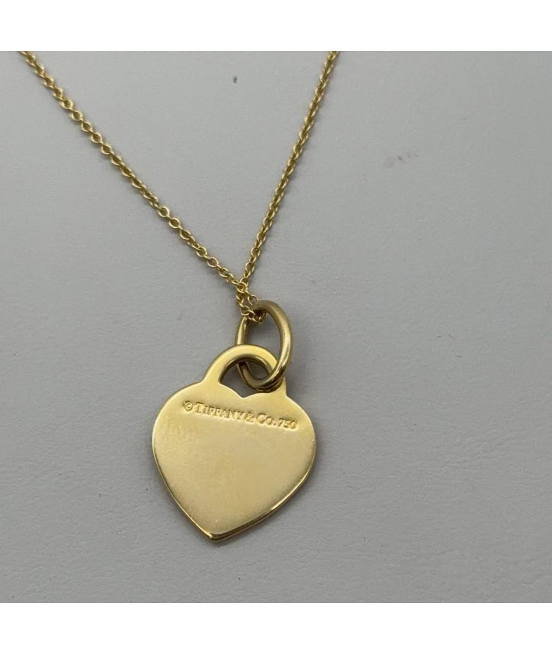TIFFANY&CO Золотая подвеска, фото 3