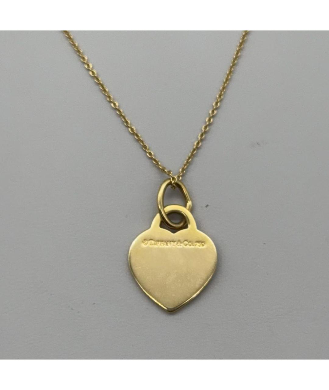 TIFFANY&CO Золотая подвеска, фото 4