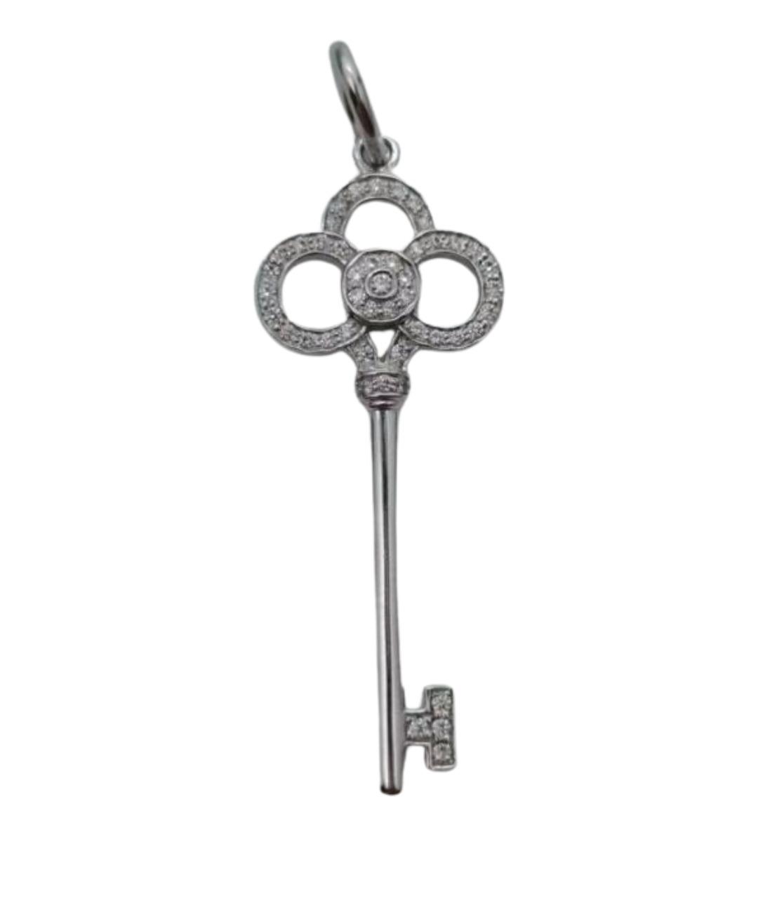 TIFFANY&CO Серебрянный кулон из белого золота, фото 1