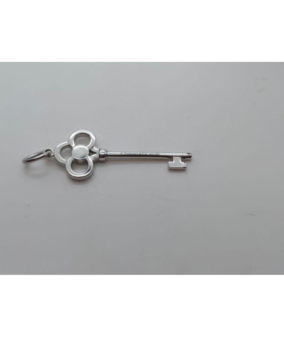 TIFFANY&CO Серебрянный кулон из белого золота, фото 4