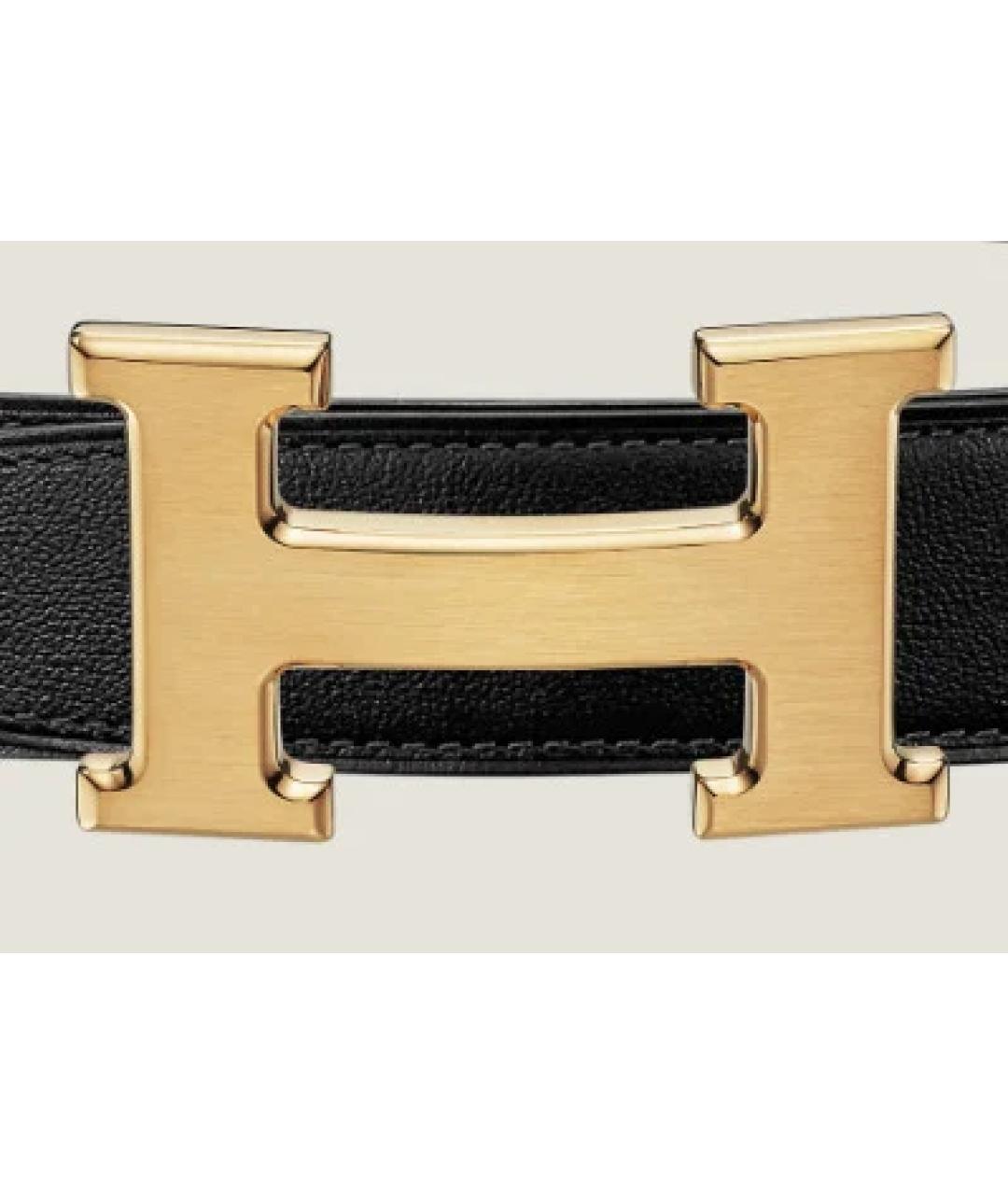 HERMES Коричневый кожаный ремень, фото 9