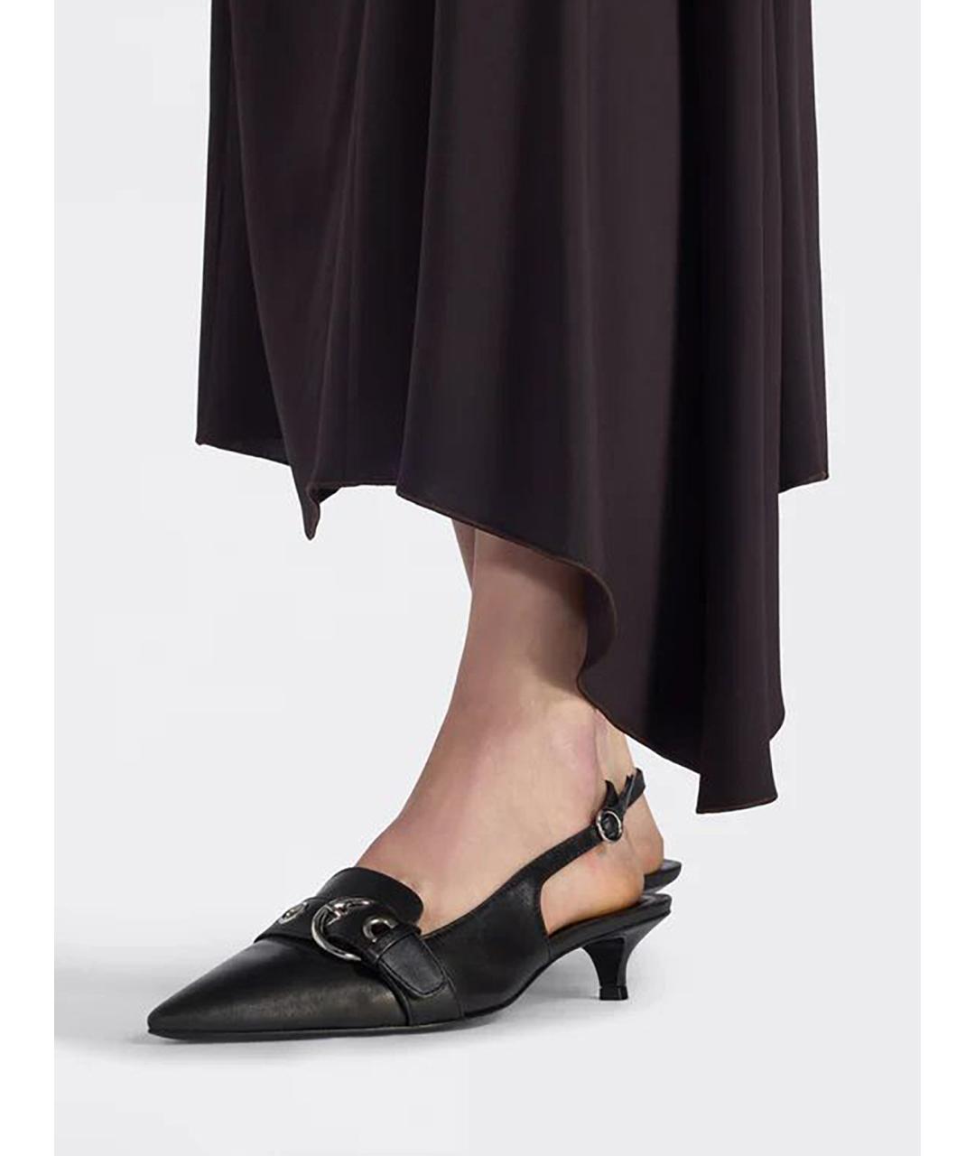 LIVIANA CONTI Коричневая вискозная юбка миди, фото 4