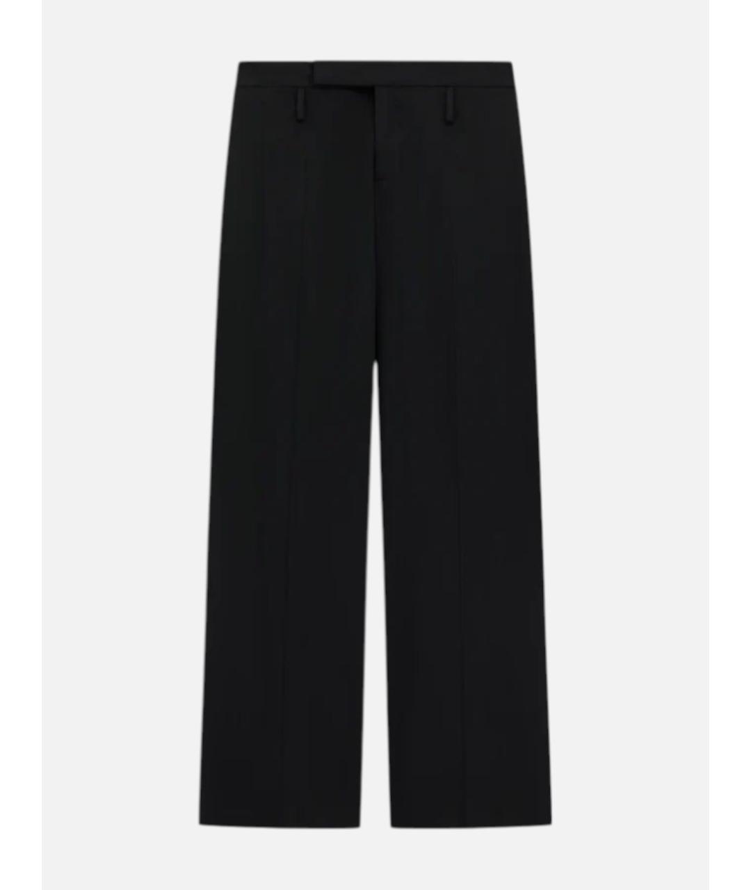 LIVIANA CONTI Черные вискозные прямые брюки, фото 6