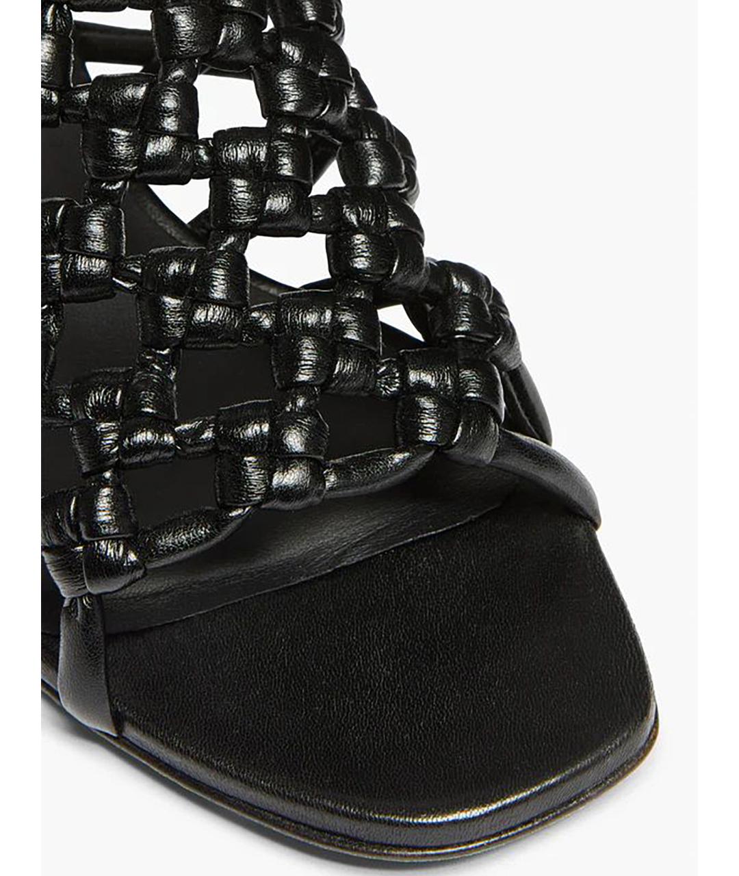 LIVIANA CONTI Черные мюли из искусственной кожи, фото 4