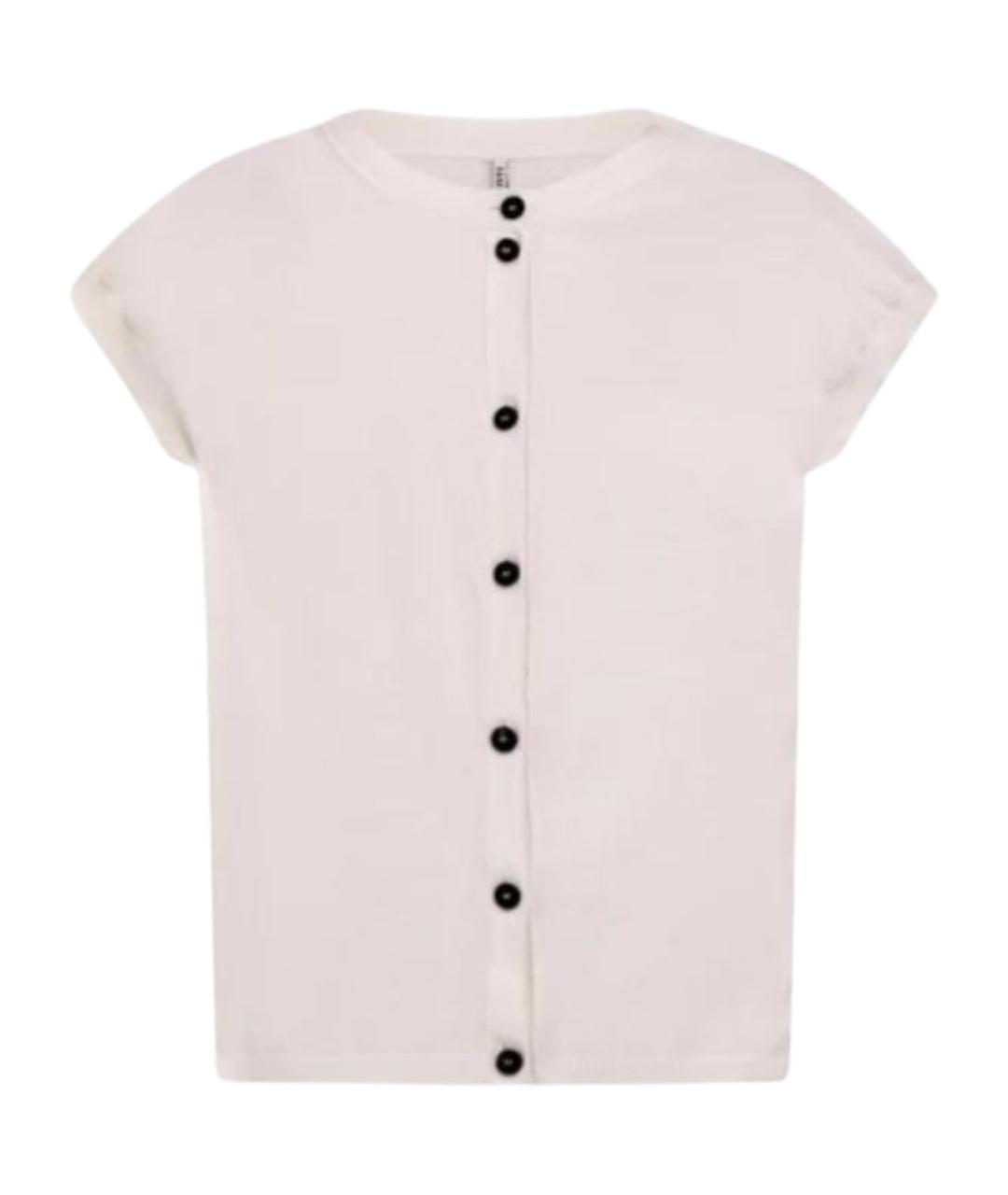 LIVIANA CONTI Белый хлопковый кардиган, фото 1