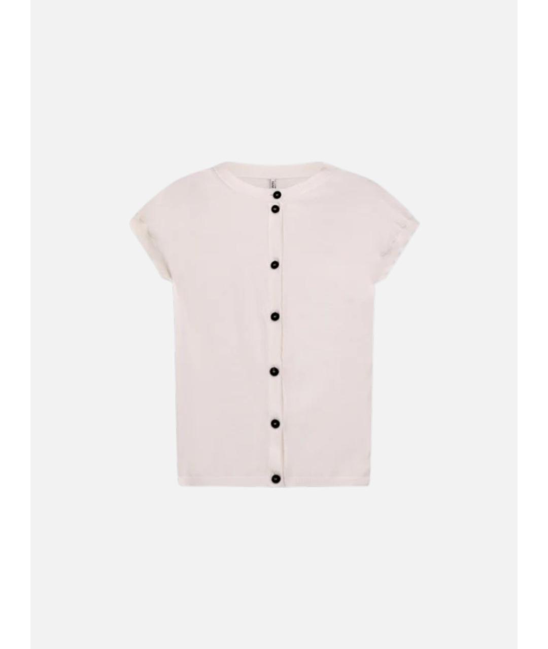 LIVIANA CONTI Белый хлопковый кардиган, фото 5