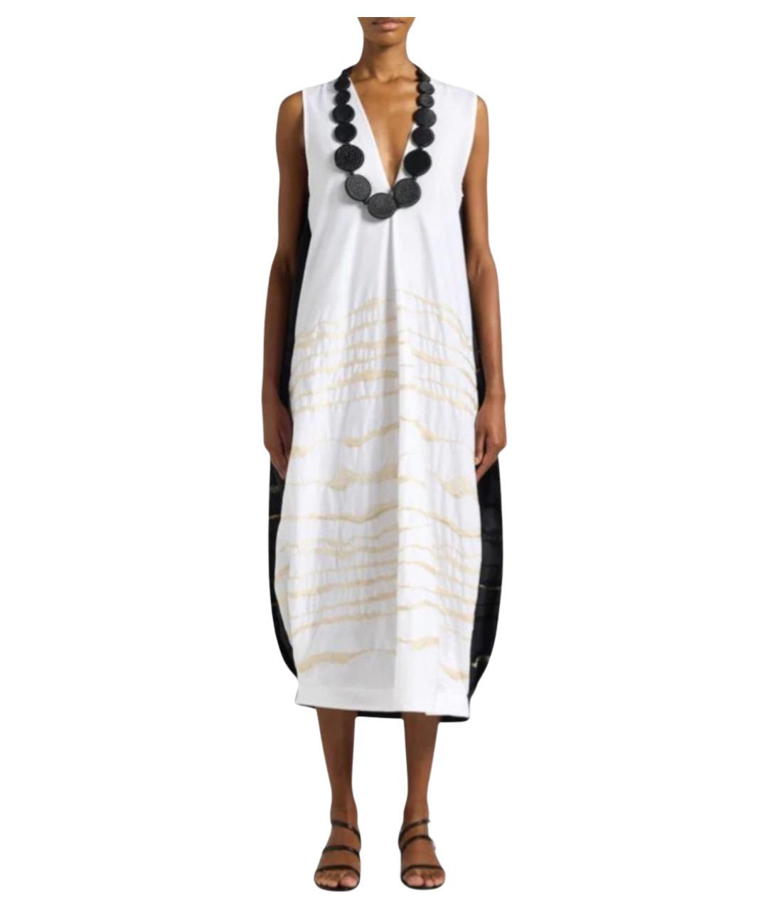 LIVIANA CONTI Мульти хлопковое повседневное платье, фото 1