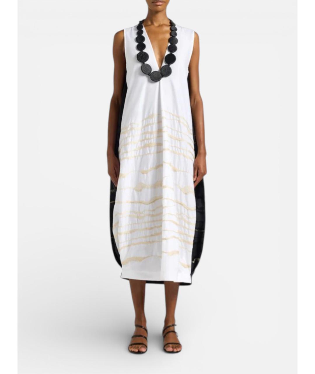 LIVIANA CONTI Мульти хлопковое повседневное платье, фото 6