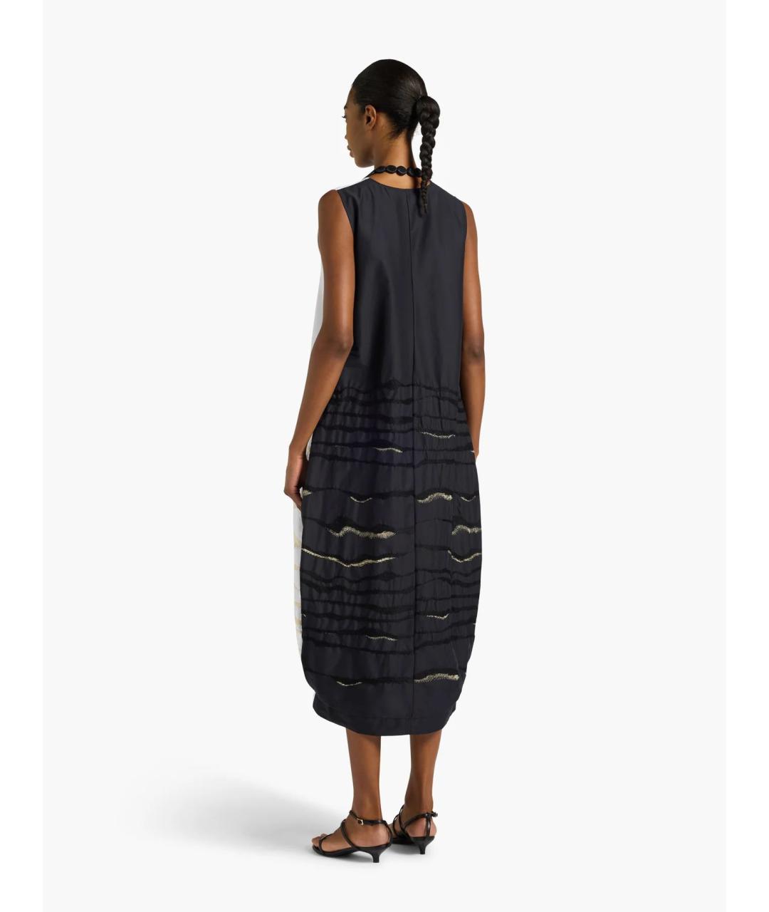 LIVIANA CONTI Мульти хлопковое повседневное платье, фото 3