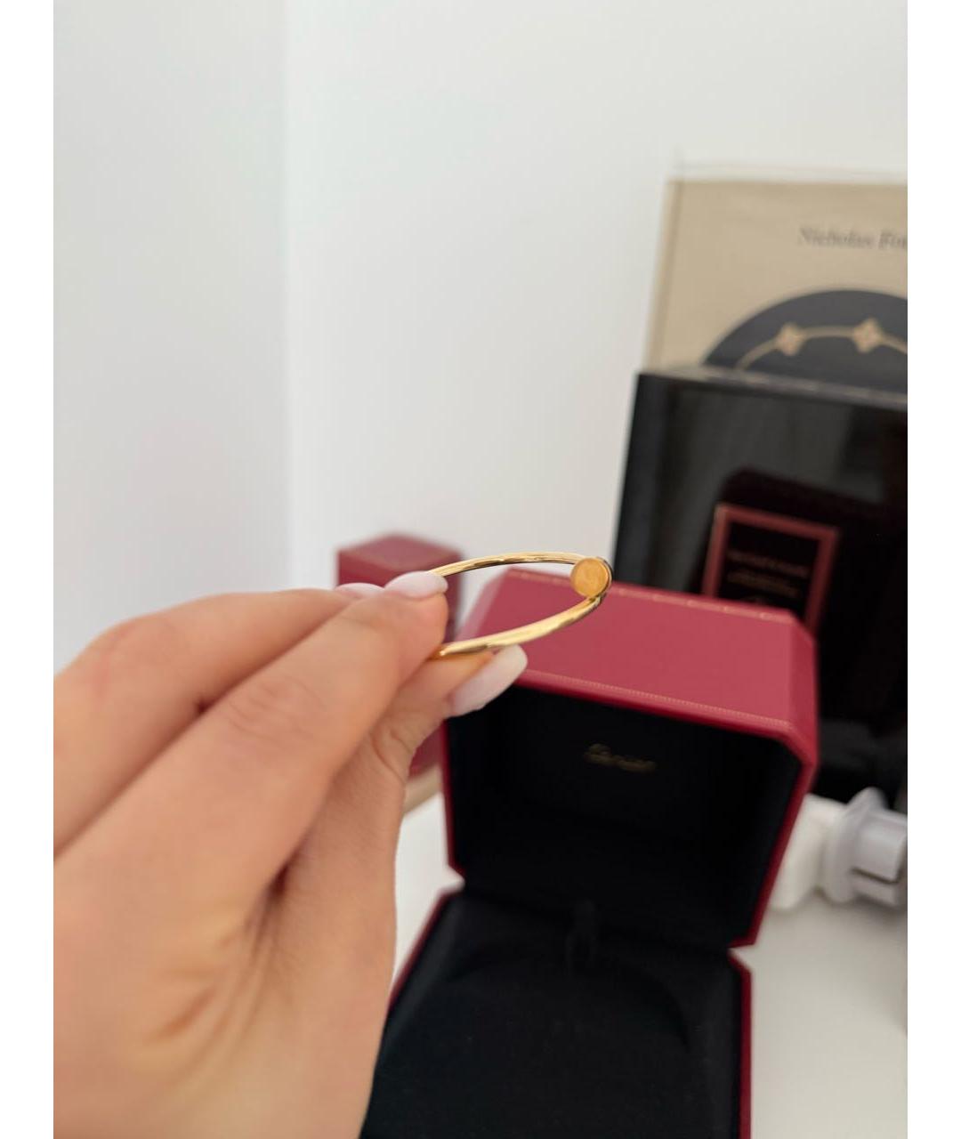 CARTIER Золотой браслет из желтого золота, фото 4