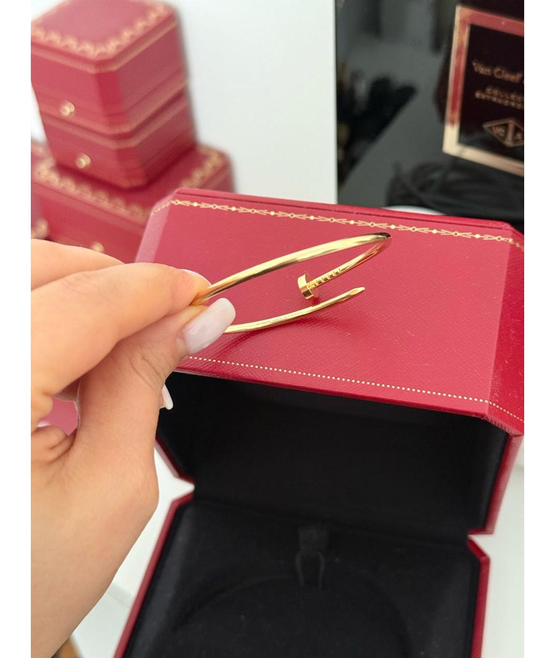 CARTIER Золотой браслет из желтого золота, фото 5