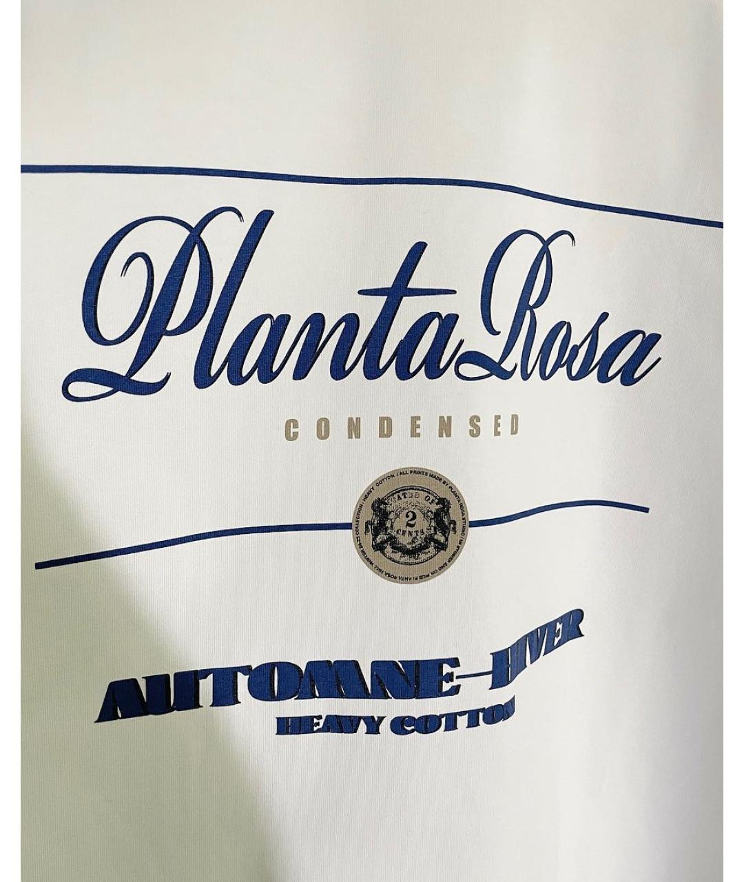 PLANTA ROSA Белая хлопковая футболка, фото 2