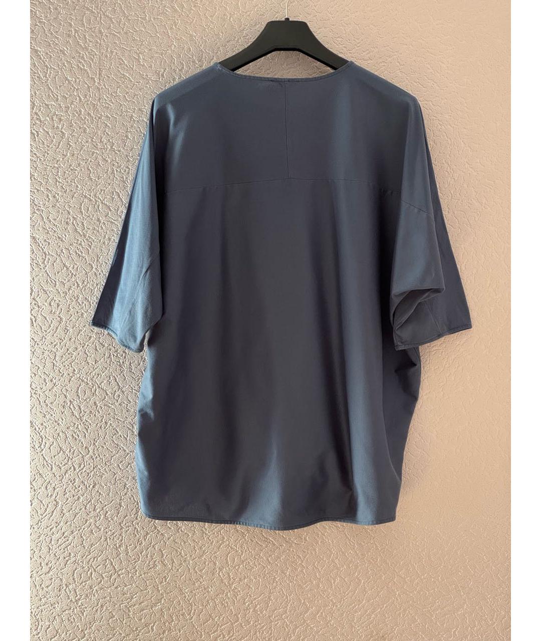 COS Голубая хлопковая блузы, фото 2