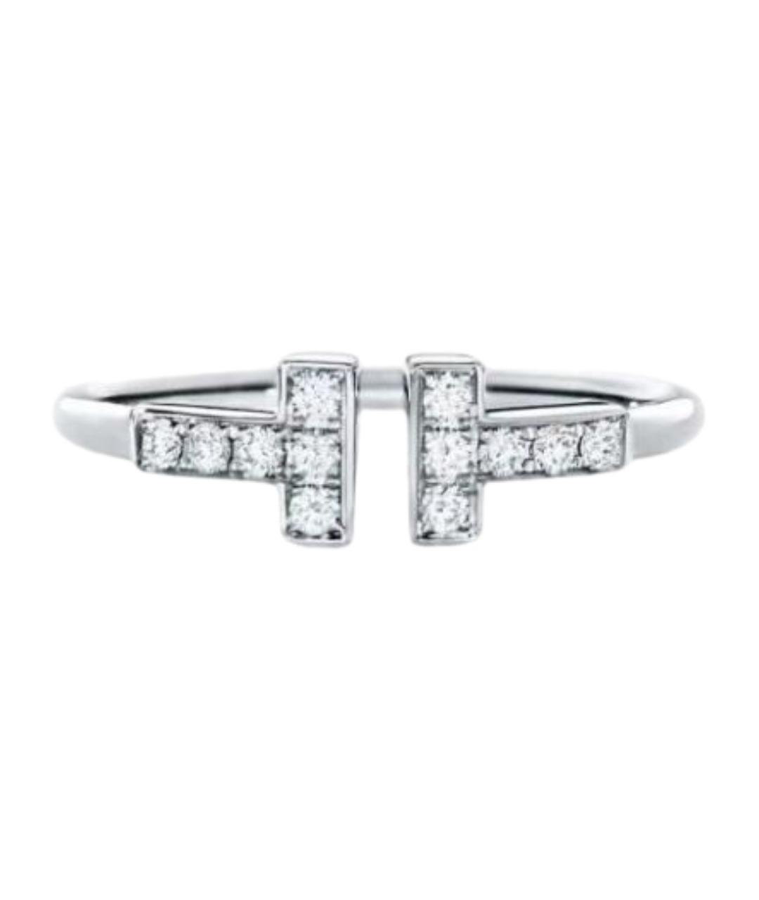 TIFFANY&CO Серебряное кольцо из белого золота, фото 1