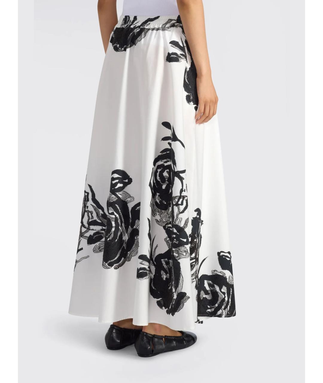 LIVIANA CONTI Мульти хлопковая юбка макси, фото 4