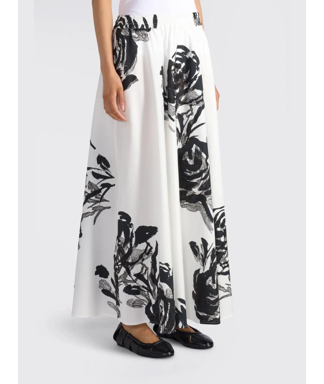 LIVIANA CONTI Мульти хлопковая юбка макси, фото 3