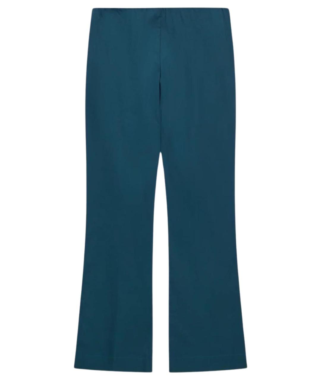 LIVIANA CONTI Зеленые прямые брюки, фото 1