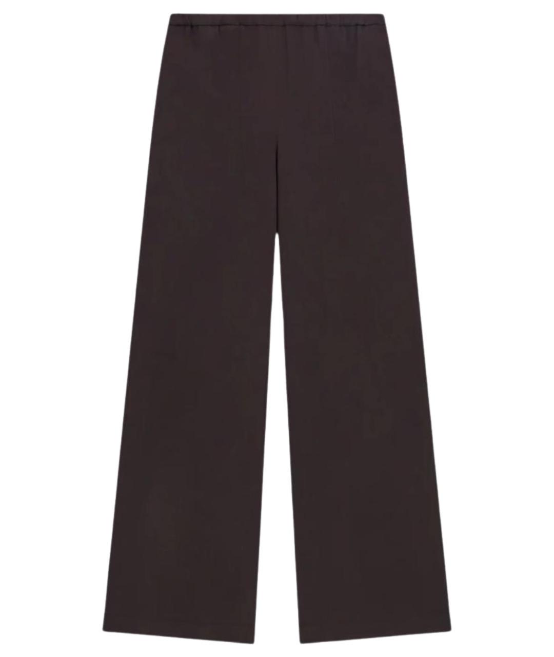 LIVIANA CONTI Коричневые вискозные брюки широкие, фото 1