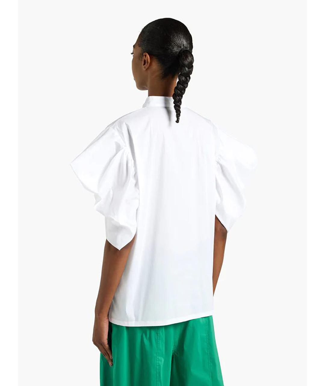 LIVIANA CONTI Белая хлопковая рубашка, фото 4