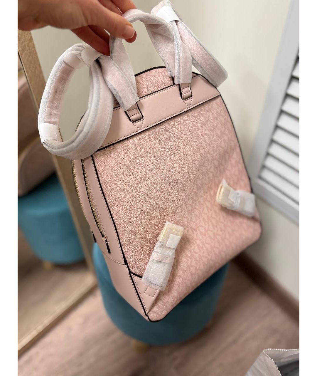 MICHAEL KORS Розовый рюкзак, фото 4