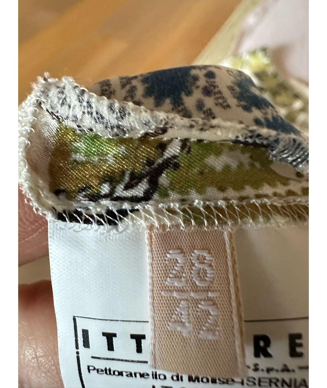 JOHN GALLIANO Мульти полиэстеровое повседневное платье, фото 4