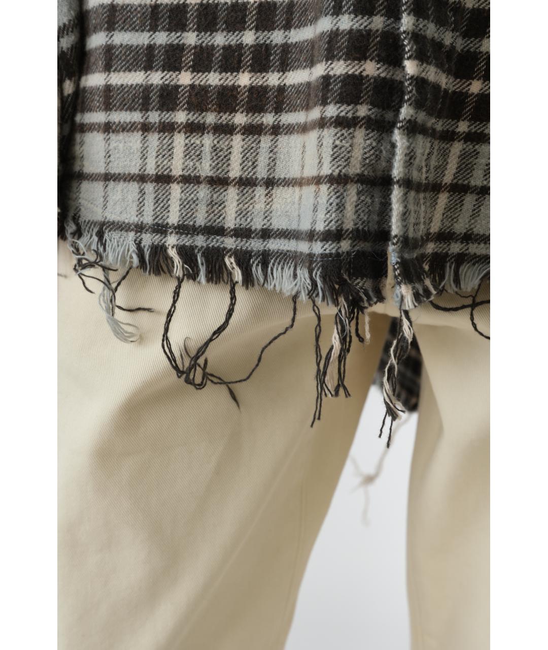 R13 Мульти шелковая рубашка, фото 8