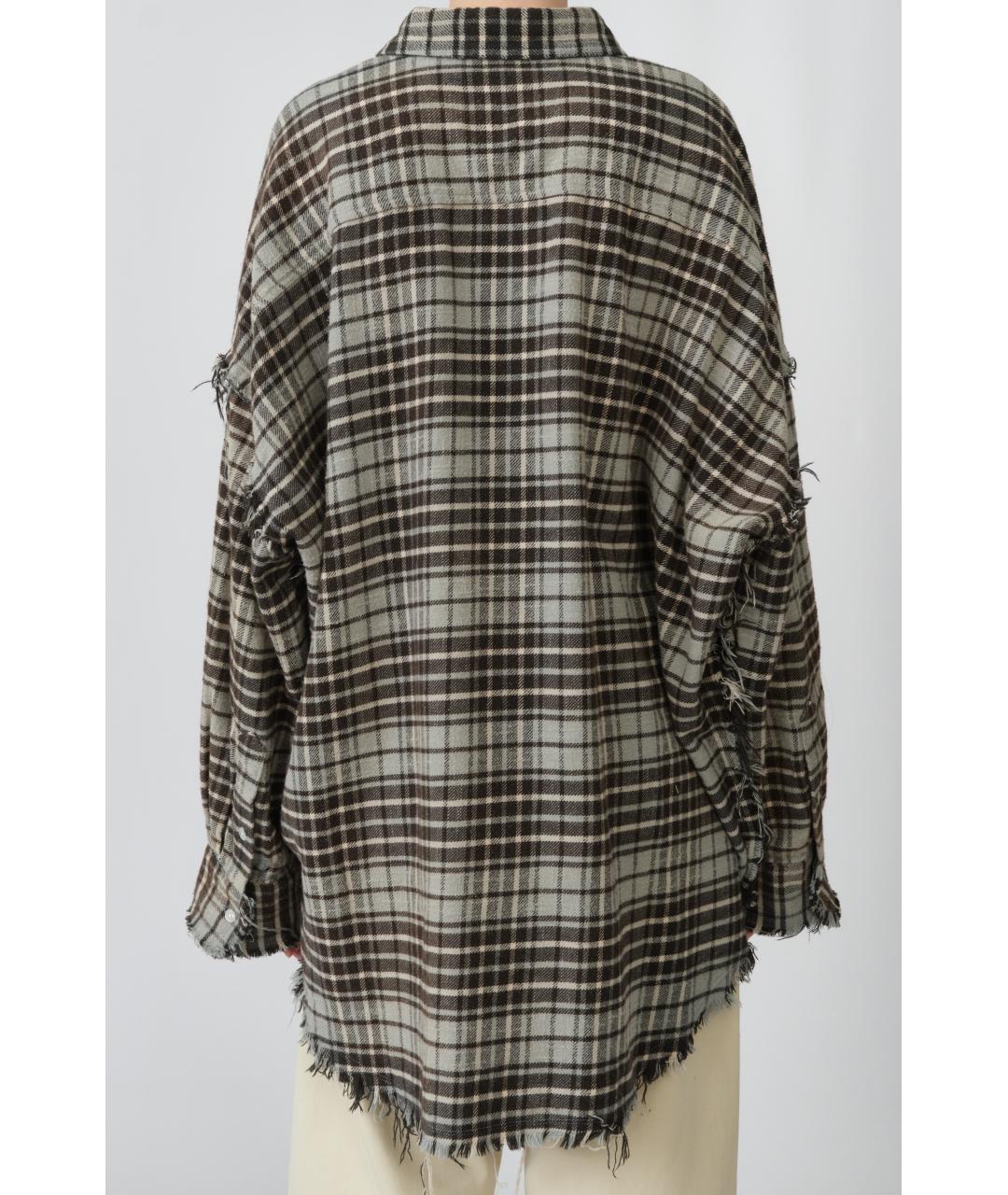 R13 Мульти шелковая рубашка, фото 5