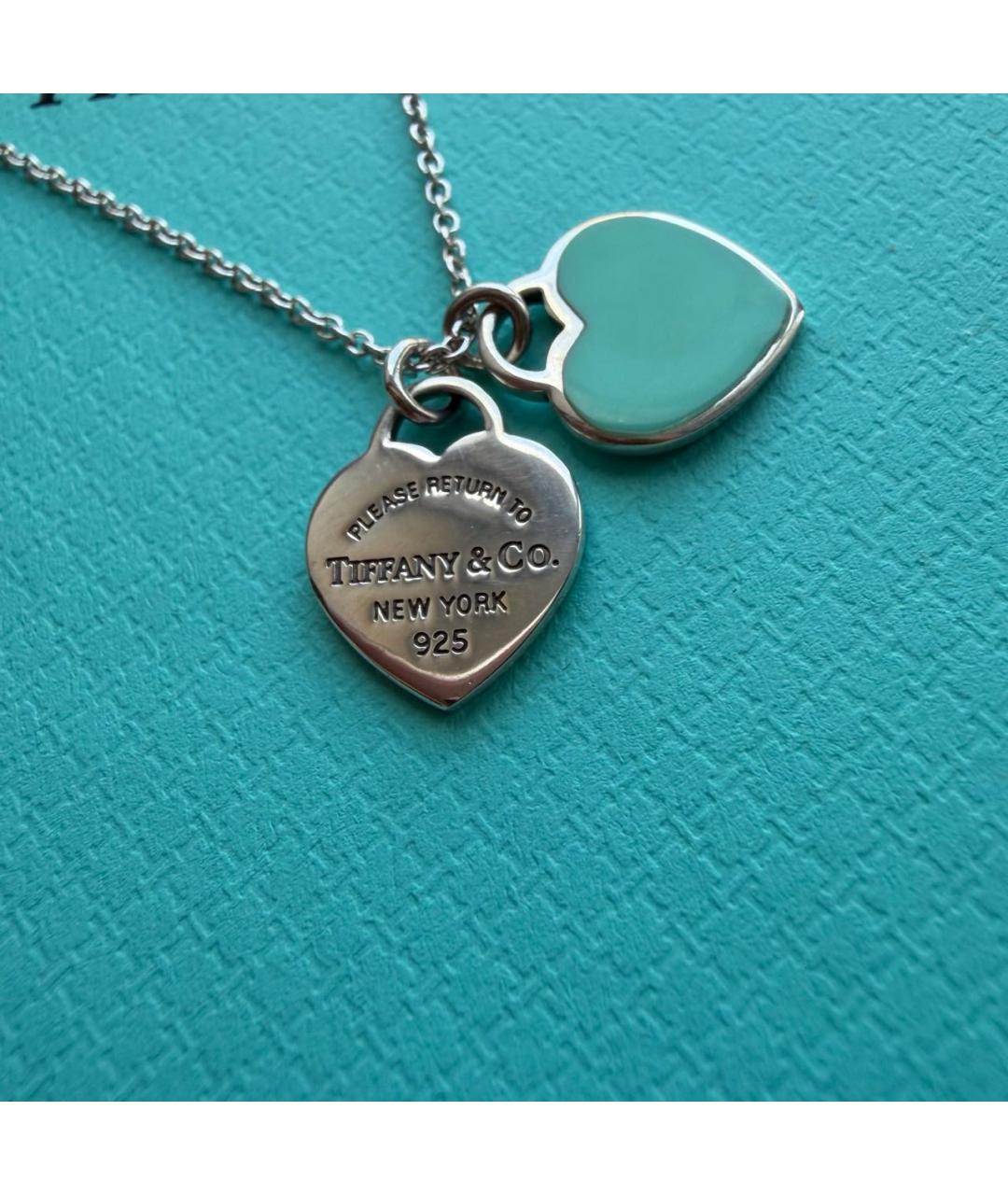 TIFFANY&CO Серебряная серебряная подвеска, фото 4