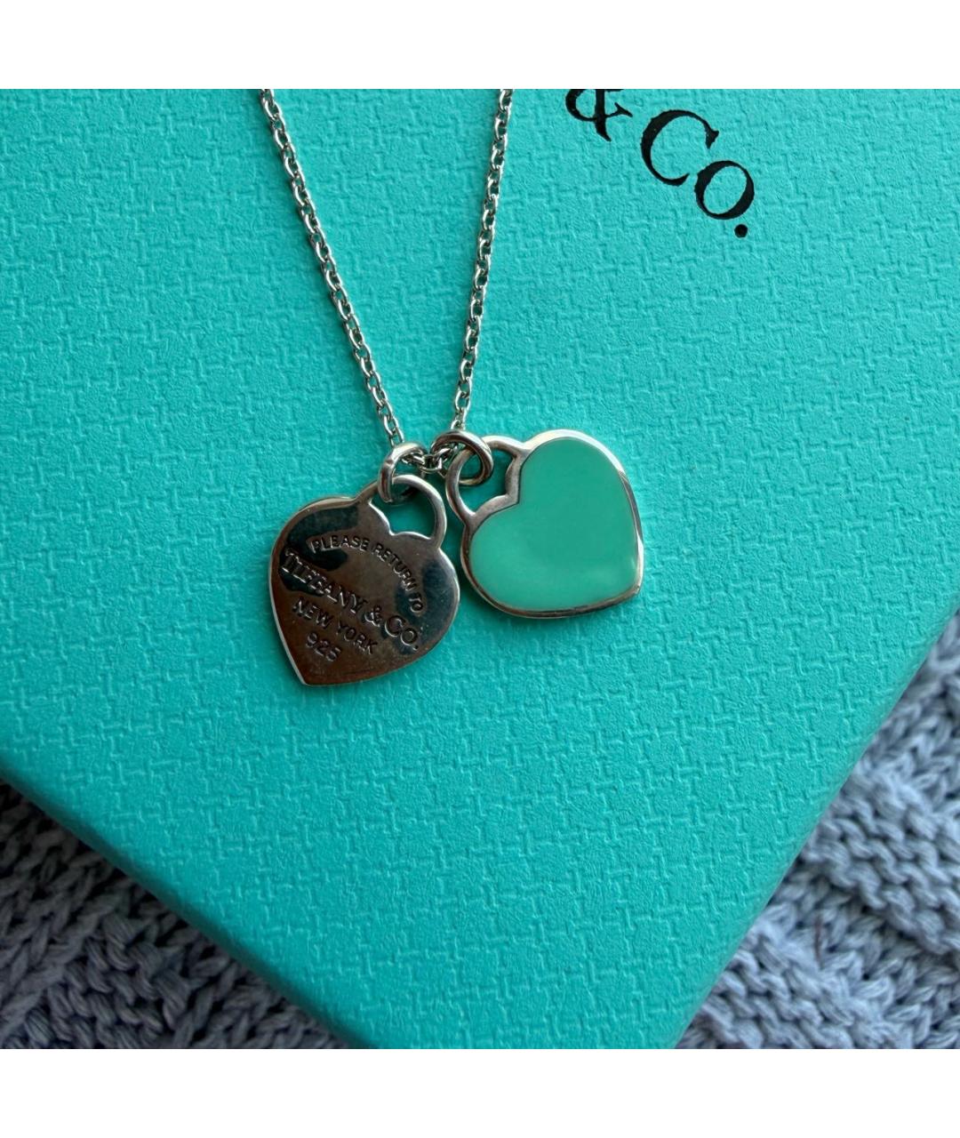 TIFFANY&CO Серебряная серебряная подвеска, фото 3