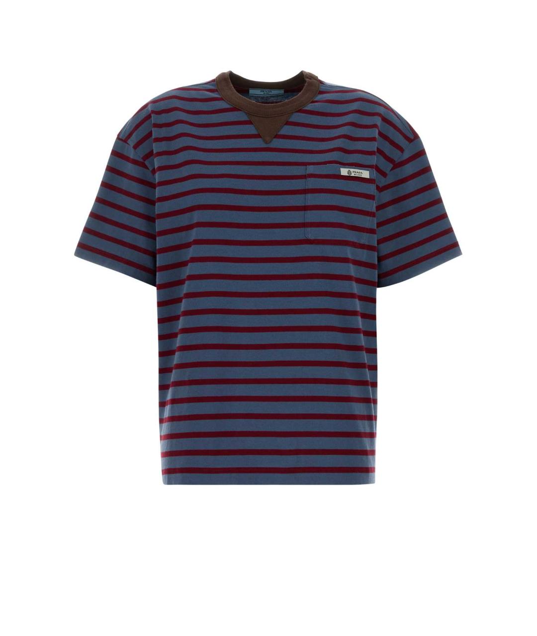 PRADA Мульти хлопковая футболка, фото 1
