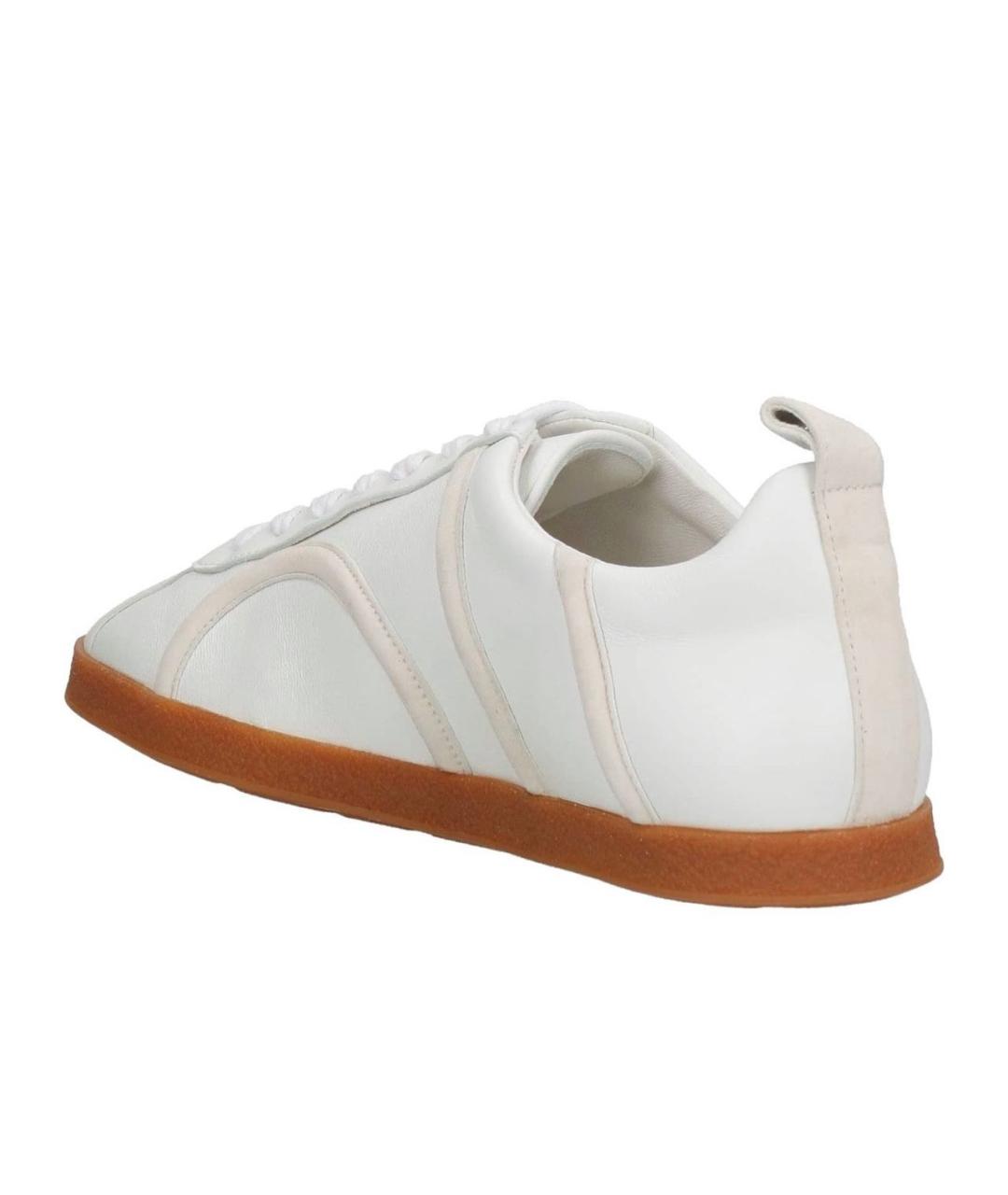 TOTEME Белые кожаные кеды, фото 4