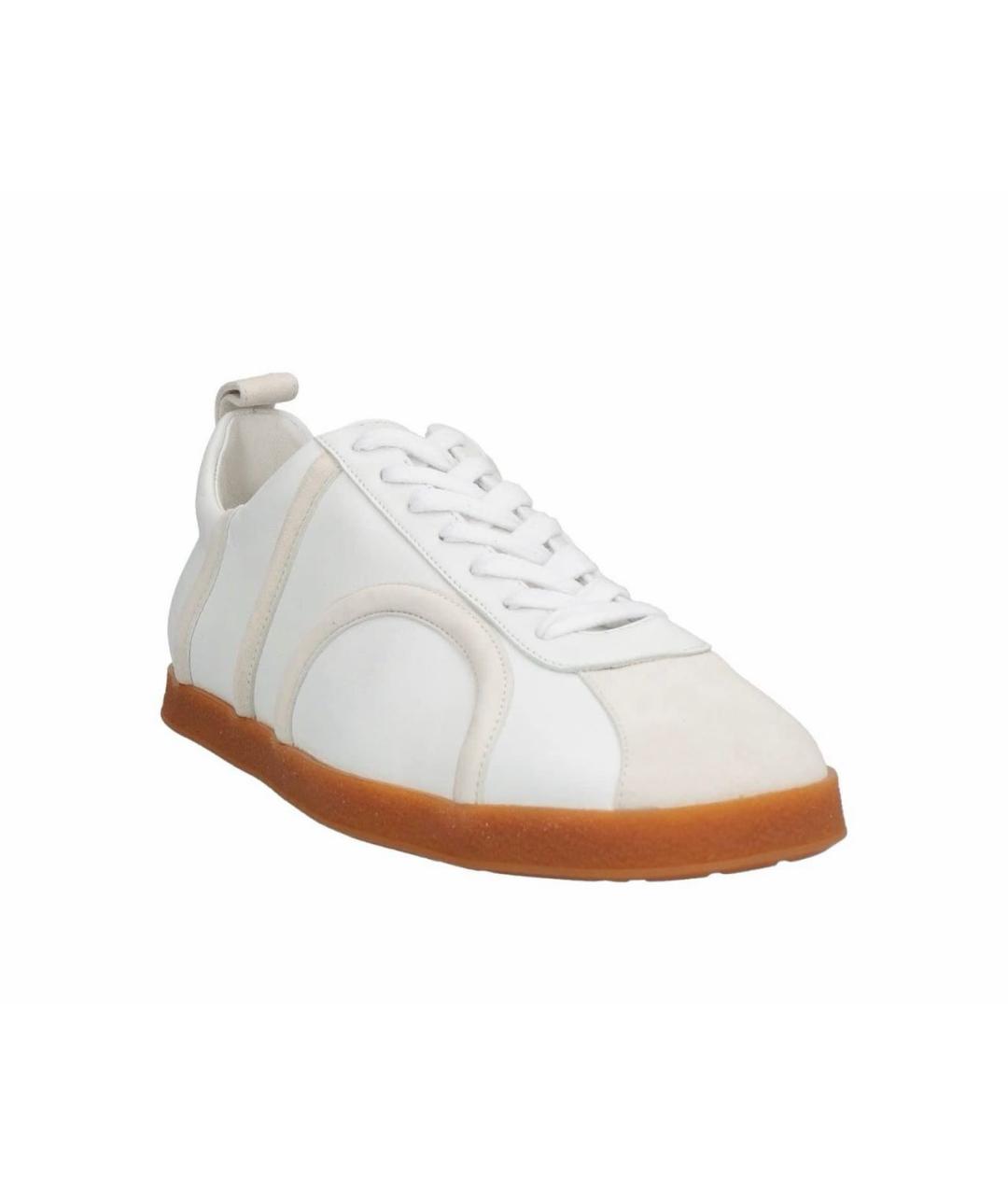 TOTEME Белые кожаные кеды, фото 2