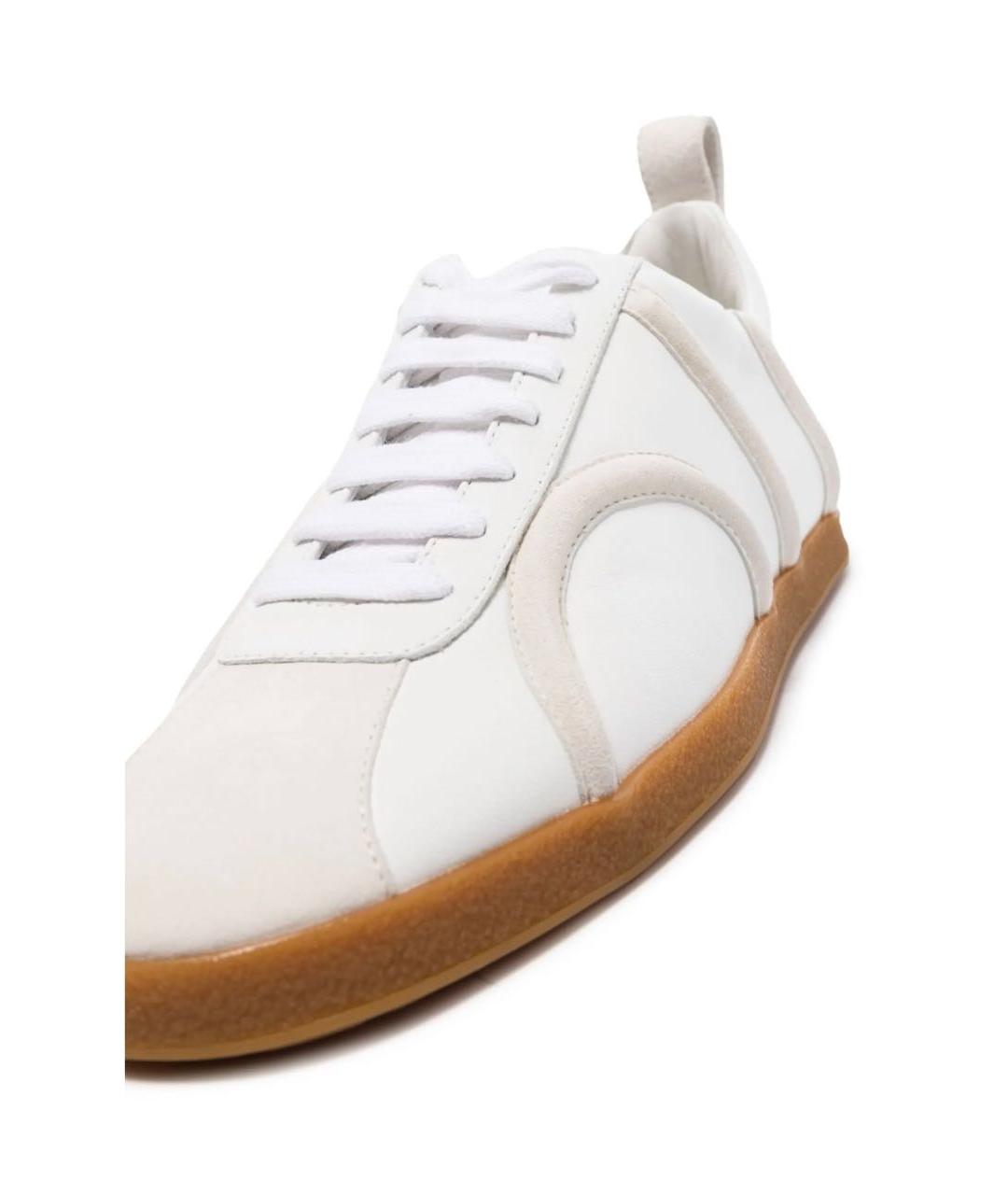 TOTEME Белые кожаные кеды, фото 5