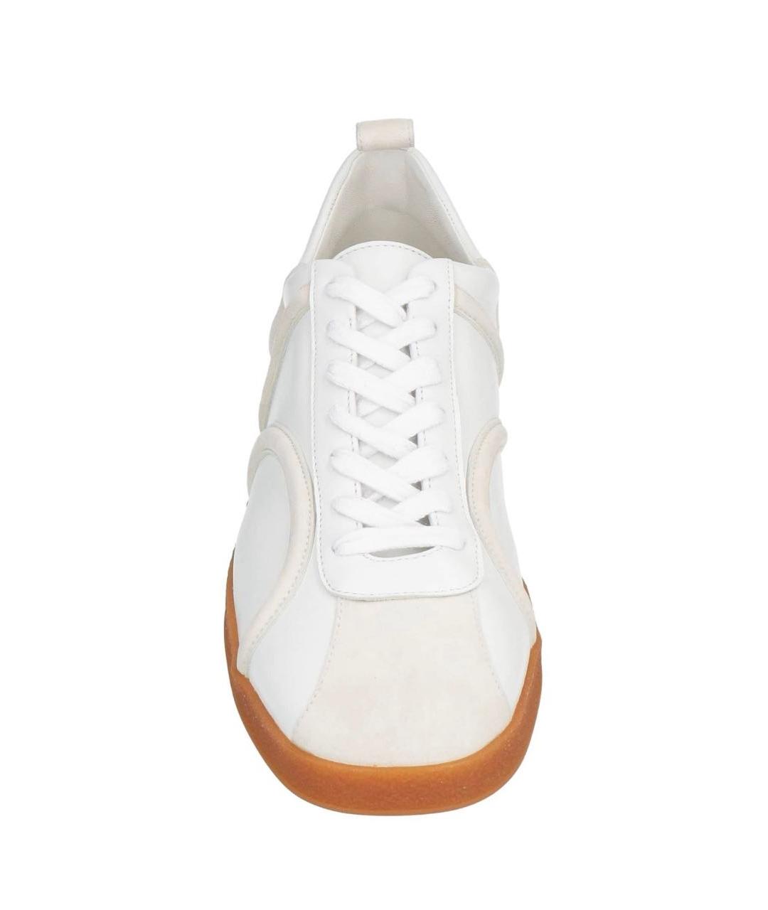 TOTEME Белые кожаные кеды, фото 3