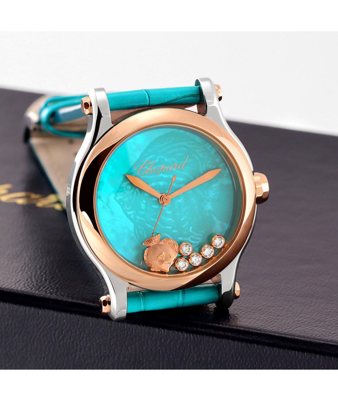 CHOPARD Золотые часы из розового золота, фото 4