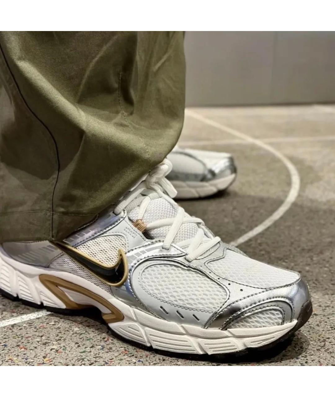 NIKE Серебряные низкие кроссовки / кеды, фото 8