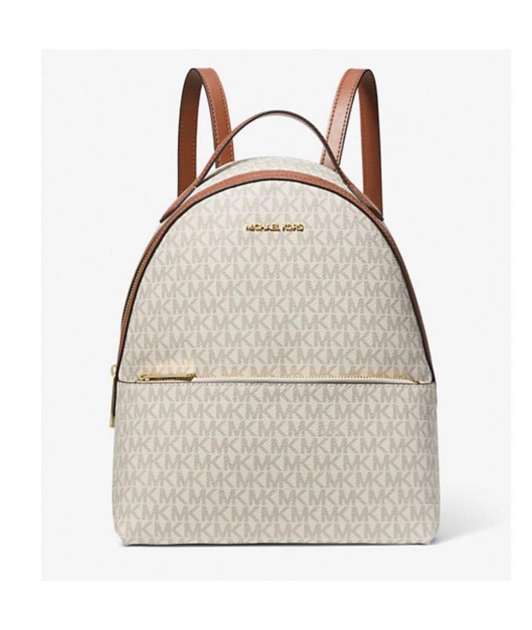 MICHAEL KORS Бежевый рюкзак, фото 6