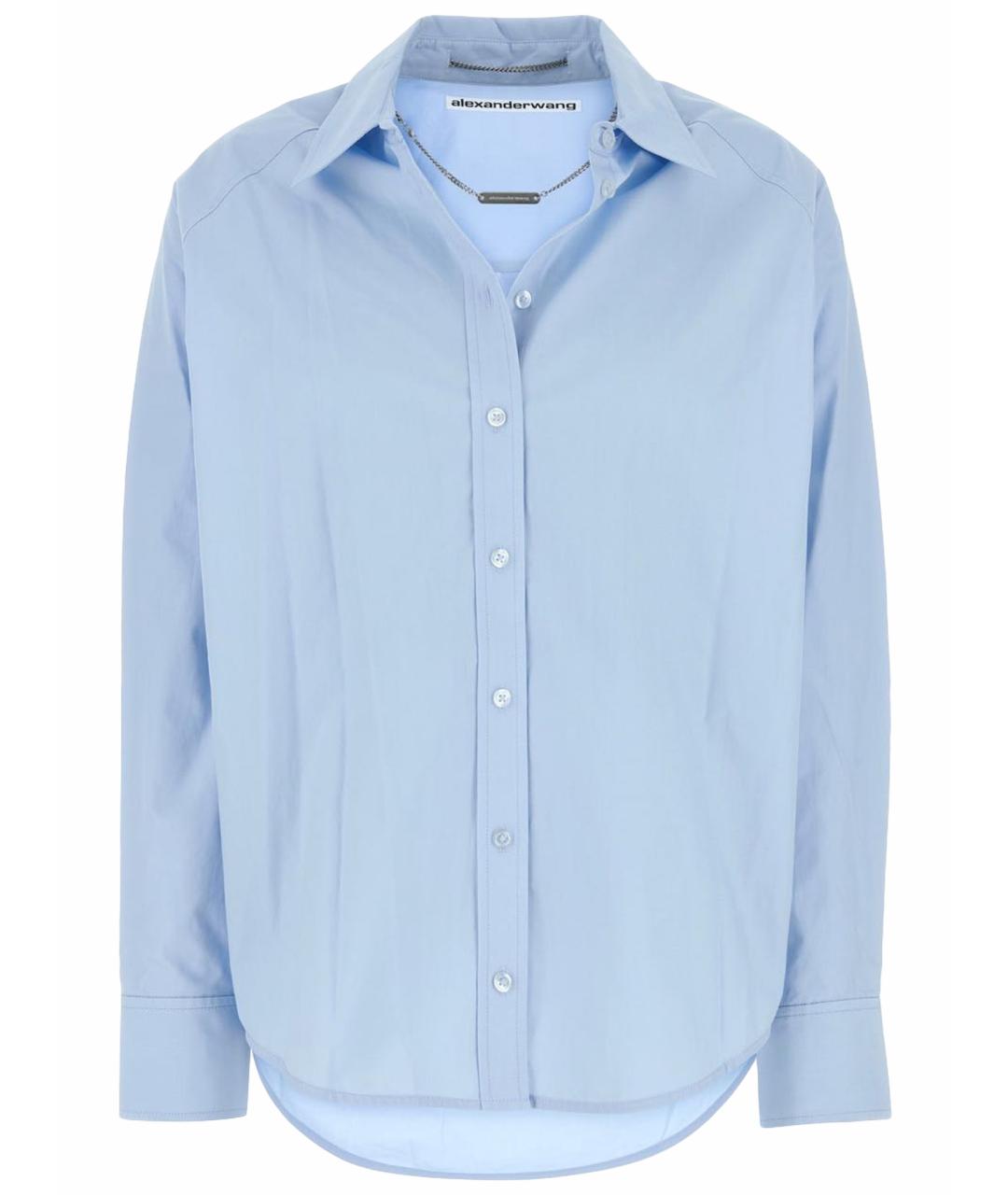 ALEXANDER WANG Голубая рубашка, фото 1