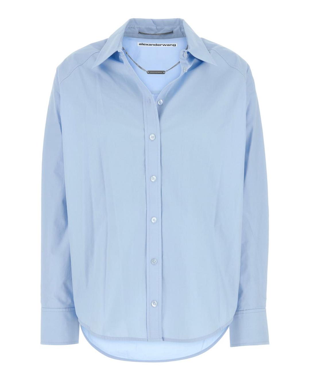 ALEXANDER WANG Голубая рубашка, фото 2