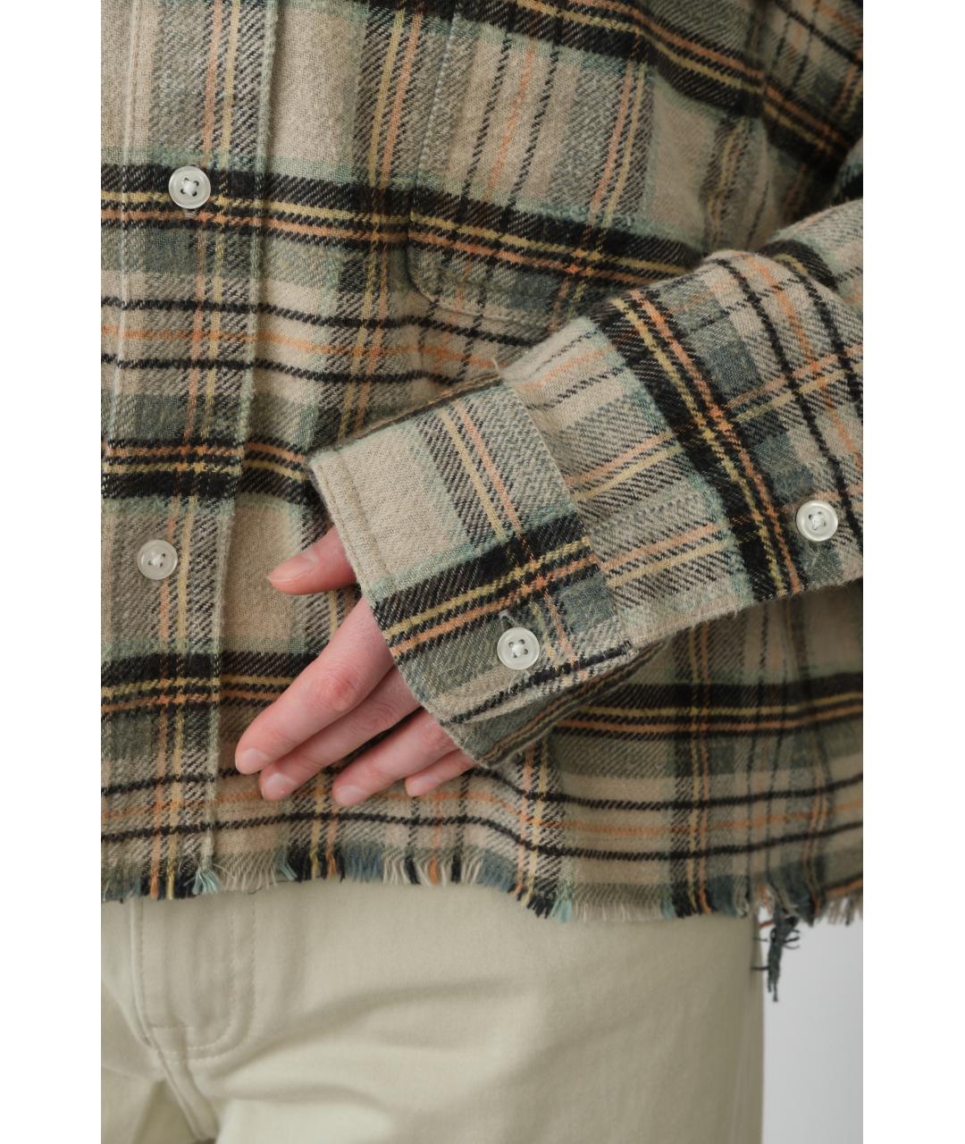 R13 Мульти хлопковая рубашка, фото 5