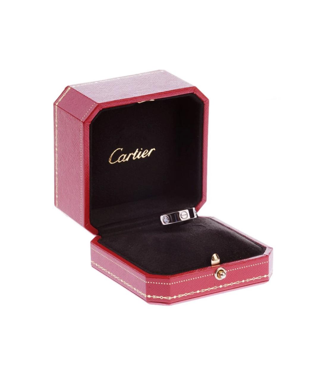 CARTIER Серебряное кольцо из белого золота, фото 3